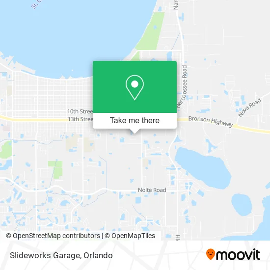 Slideworks Garage map