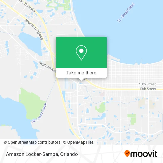 Amazon Locker-Samba map