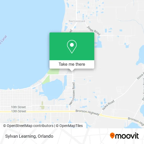 Sylvan Learning map