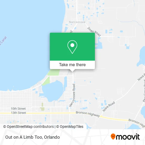 Out on A Limb Too map