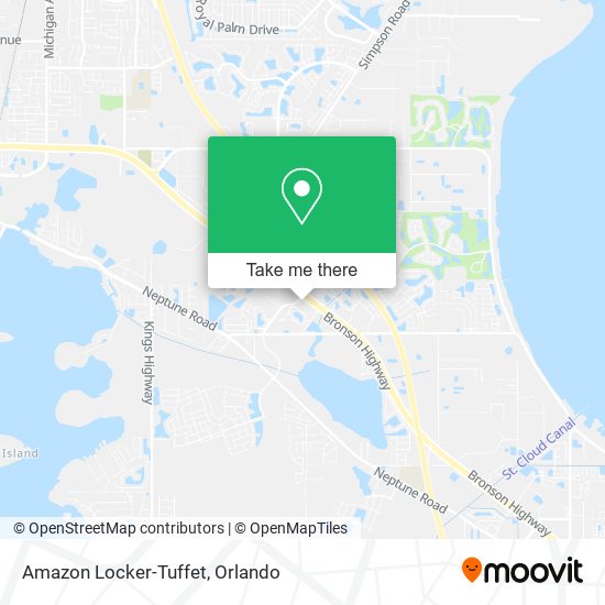 Amazon Locker-Tuffet map