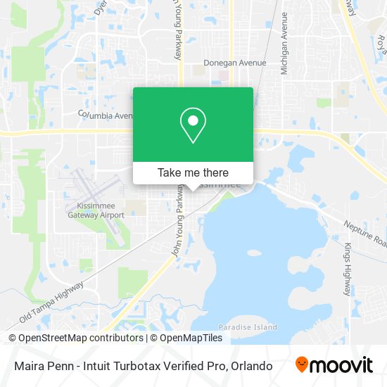 Mapa de Maira Penn - Intuit Turbotax Verified Pro