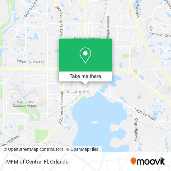 MFM of Central Fl map