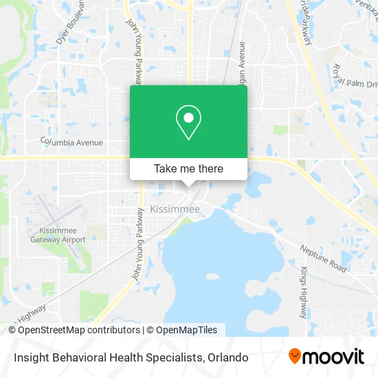 Mapa de Insight Behavioral Health Specialists