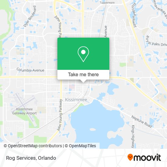 Rog Services map
