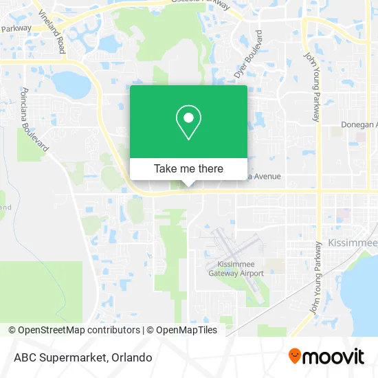 ABC Supermarket map