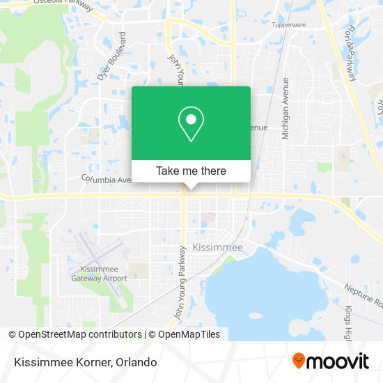 Kissimmee Korner map