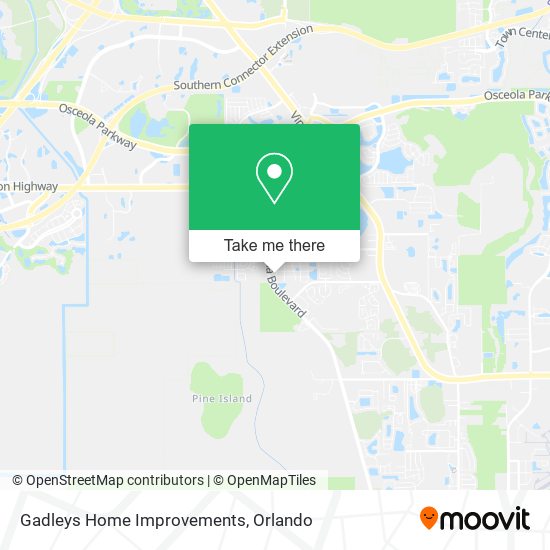 Gadleys Home Improvements map
