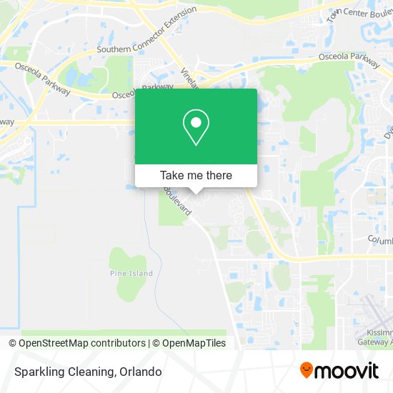 Sparkling Cleaning map