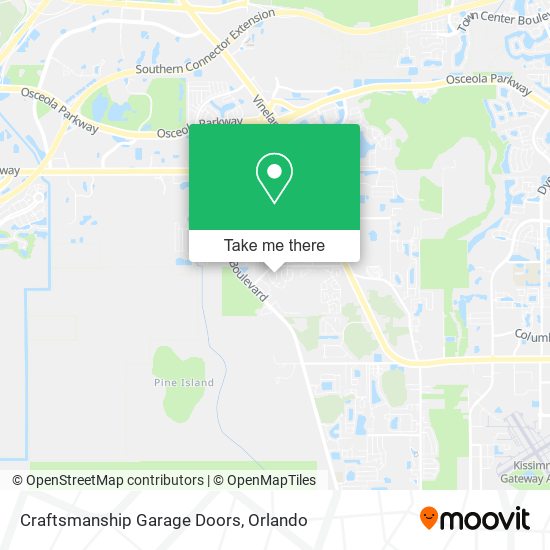 Craftsmanship Garage Doors map