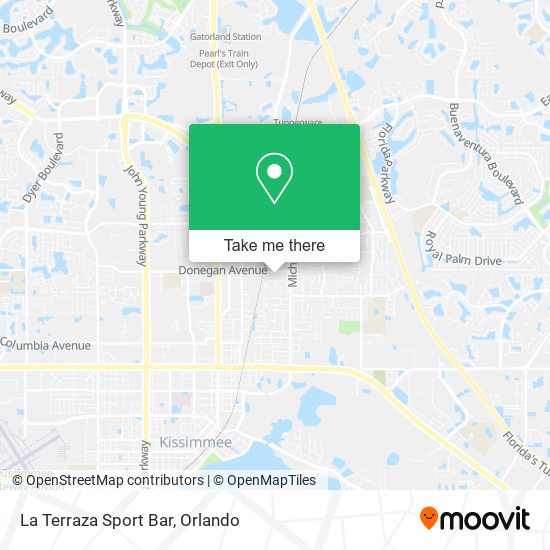 La Terraza Sport Bar map