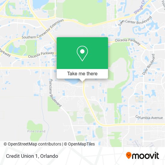 Mapa de Credit Union 1