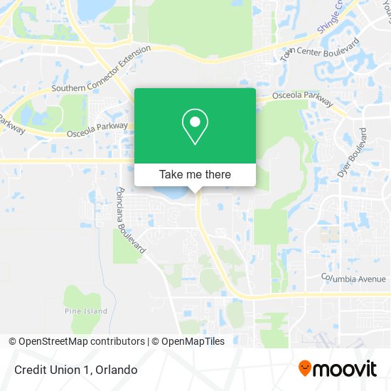 Credit Union 1 map