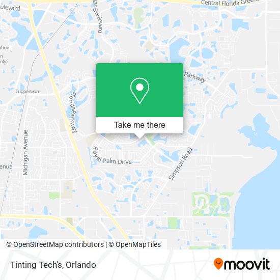 Tinting Tech's map