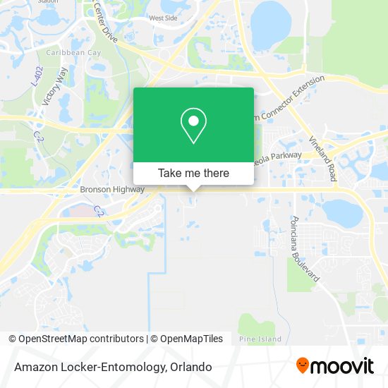 Amazon Locker-Entomology map