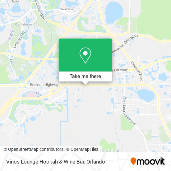 Vinos Lounge Hookah & Wine Bar map