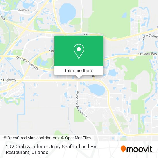 Mapa de 192 Crab & Lobster Juicy Seafood and Bar Restaurant