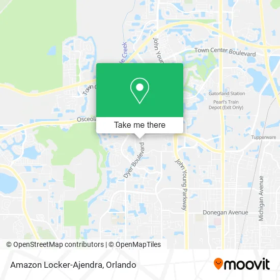 Amazon Locker-Ajendra map