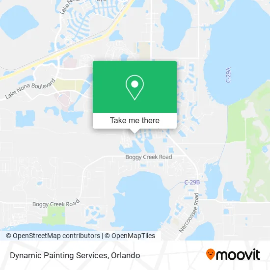 Dynamic Painting Services map