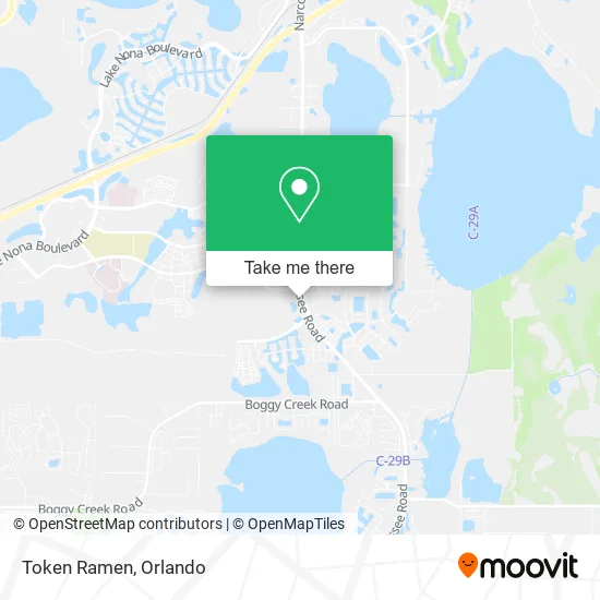 Token Ramen map