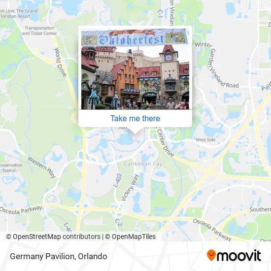 Mapa de Germany Pavilion