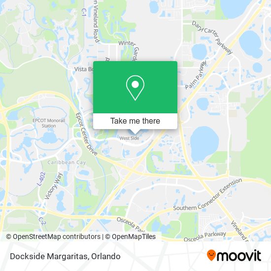 Dockside Margaritas map