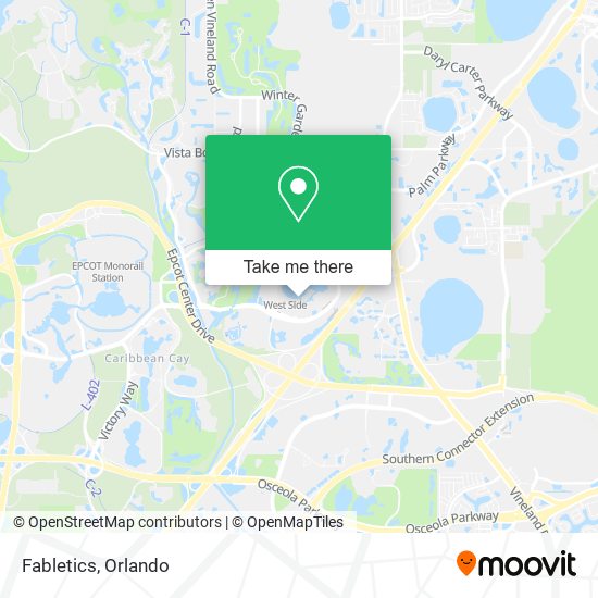 Fabletics map