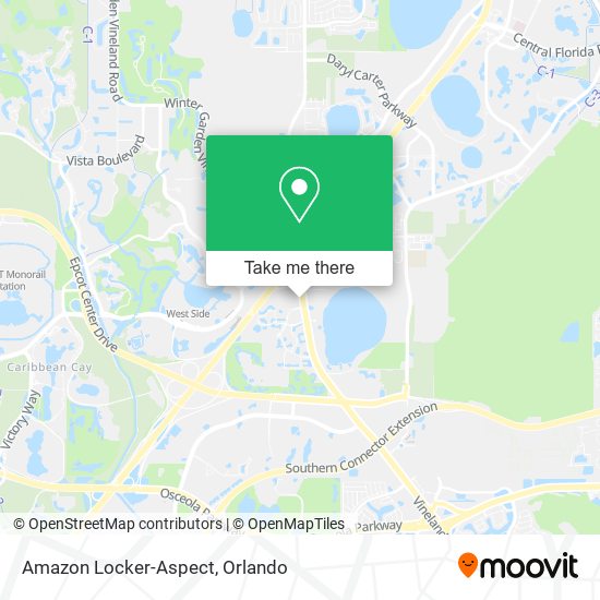 Mapa de Amazon Locker-Aspect