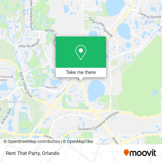 Mapa de Rent That Party