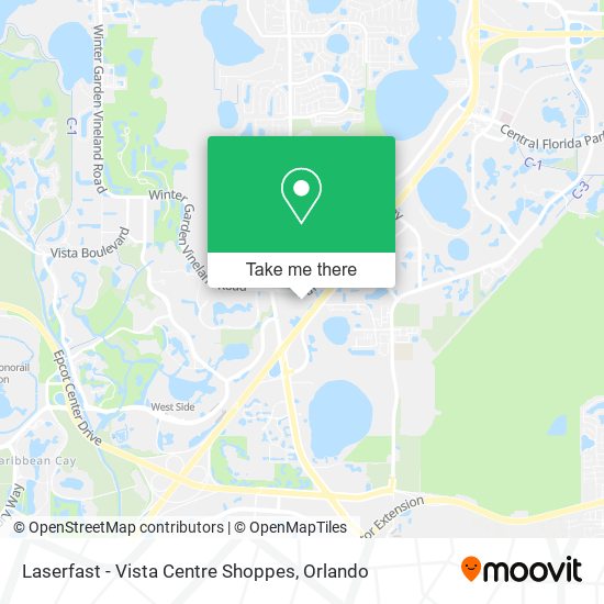 Laserfast - Vista Centre Shoppes map