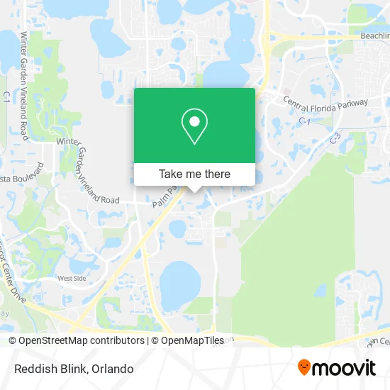 Mapa de Reddish Blink