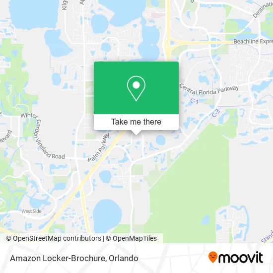 Amazon Locker-Brochure map