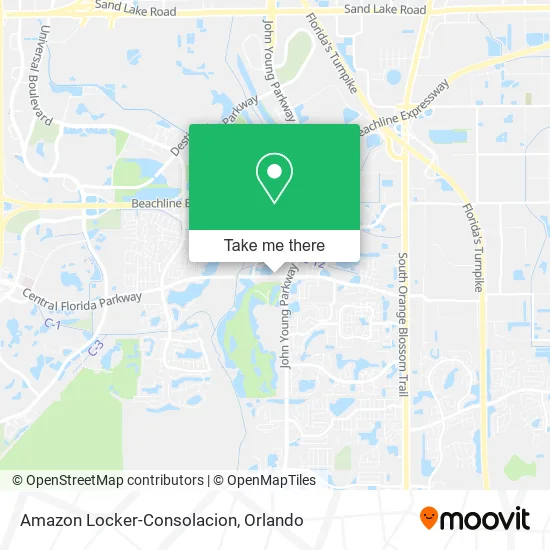 Mapa de Amazon Locker-Consolacion