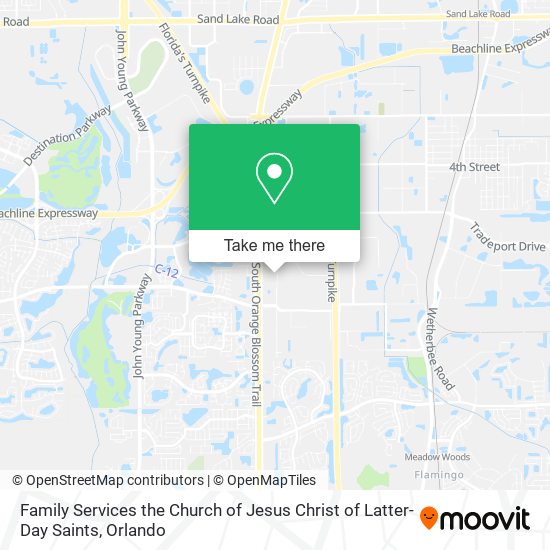 Family Services the Church of Jesus Christ of Latter-Day Saints map