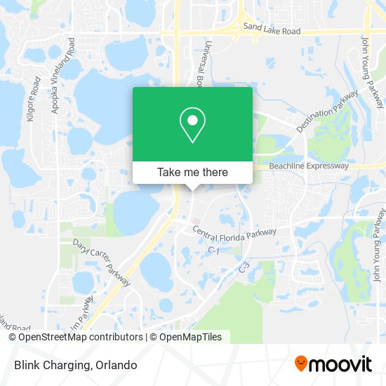 Mapa de Blink Charging