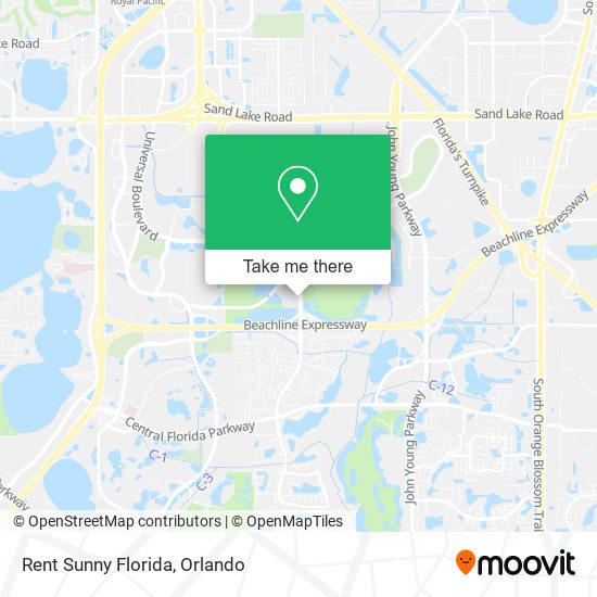 Mapa de Rent Sunny Florida