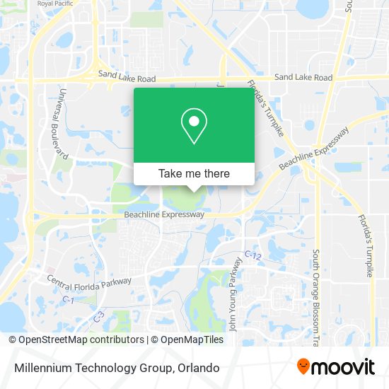 Millennium Technology Group map