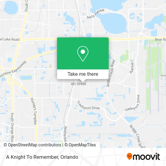 A Knight To Remember map