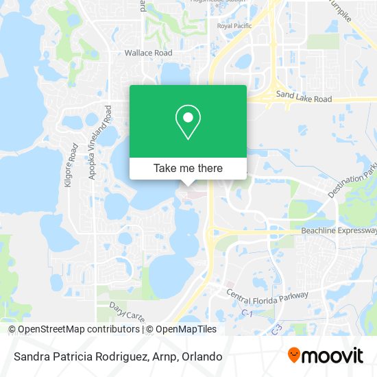 Sandra Patricia Rodriguez, Arnp map