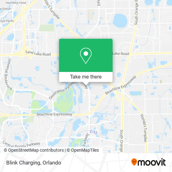 Mapa de Blink Charging
