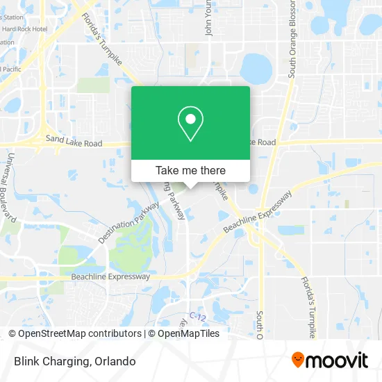 Mapa de Blink Charging