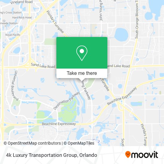 4k Luxury Transportation Group map