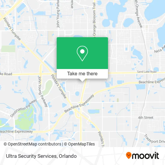 Ultra Security Services map