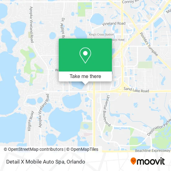 Detail X Mobile Auto Spa map