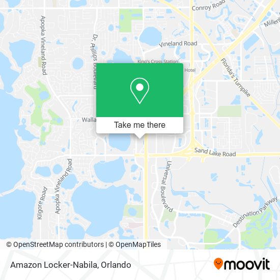 Mapa de Amazon Locker-Nabila