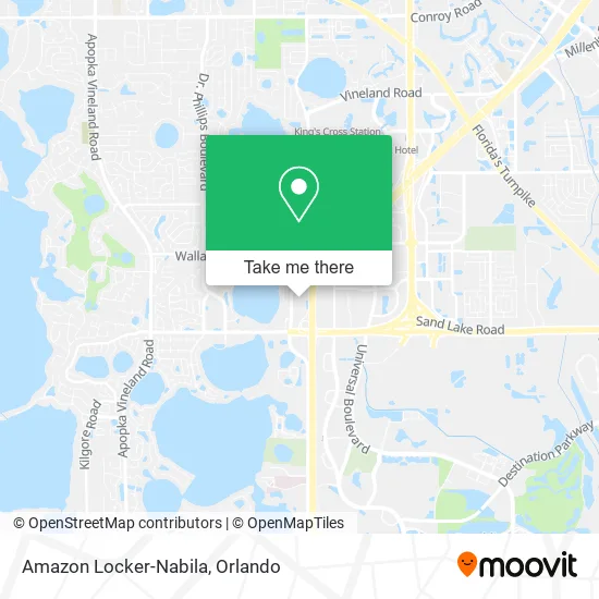 Amazon Locker-Nabila map