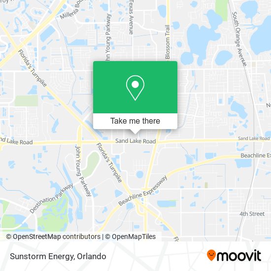 Sunstorm Energy map