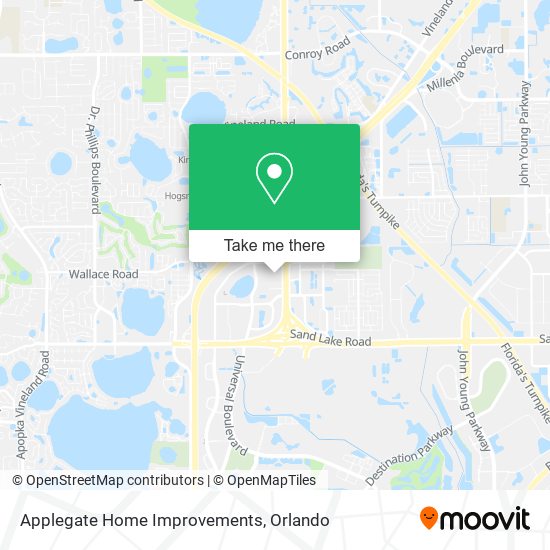 Applegate Home Improvements map