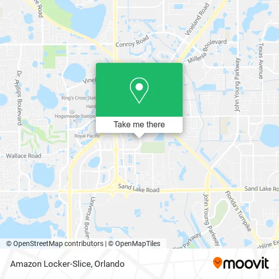Mapa de Amazon Locker-Slice