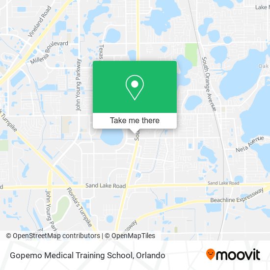 Gopemo Medical Training School map